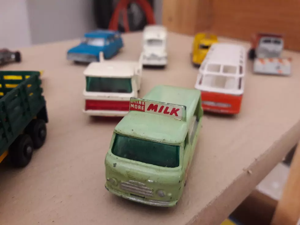 Things You Find When You Clean Or Move – 60 Year Old Toy Milk Truck