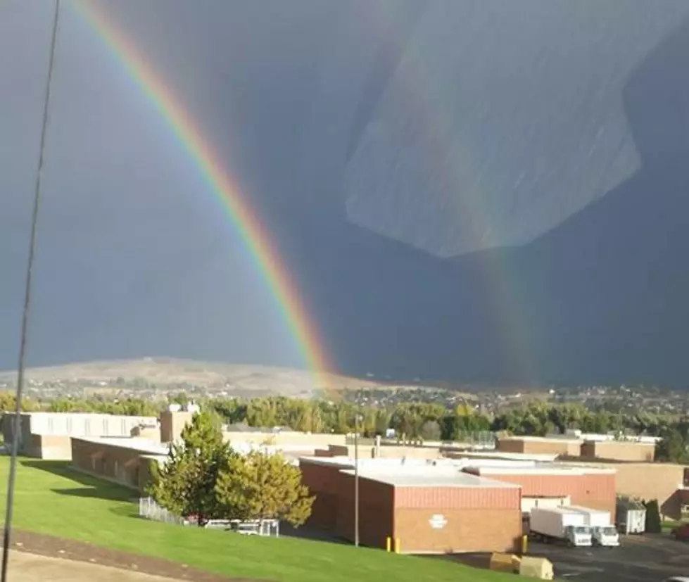 Valley Residents Capture Spectacular Rainbow Following This Morning’s Rain Shower [PHOTOS]
