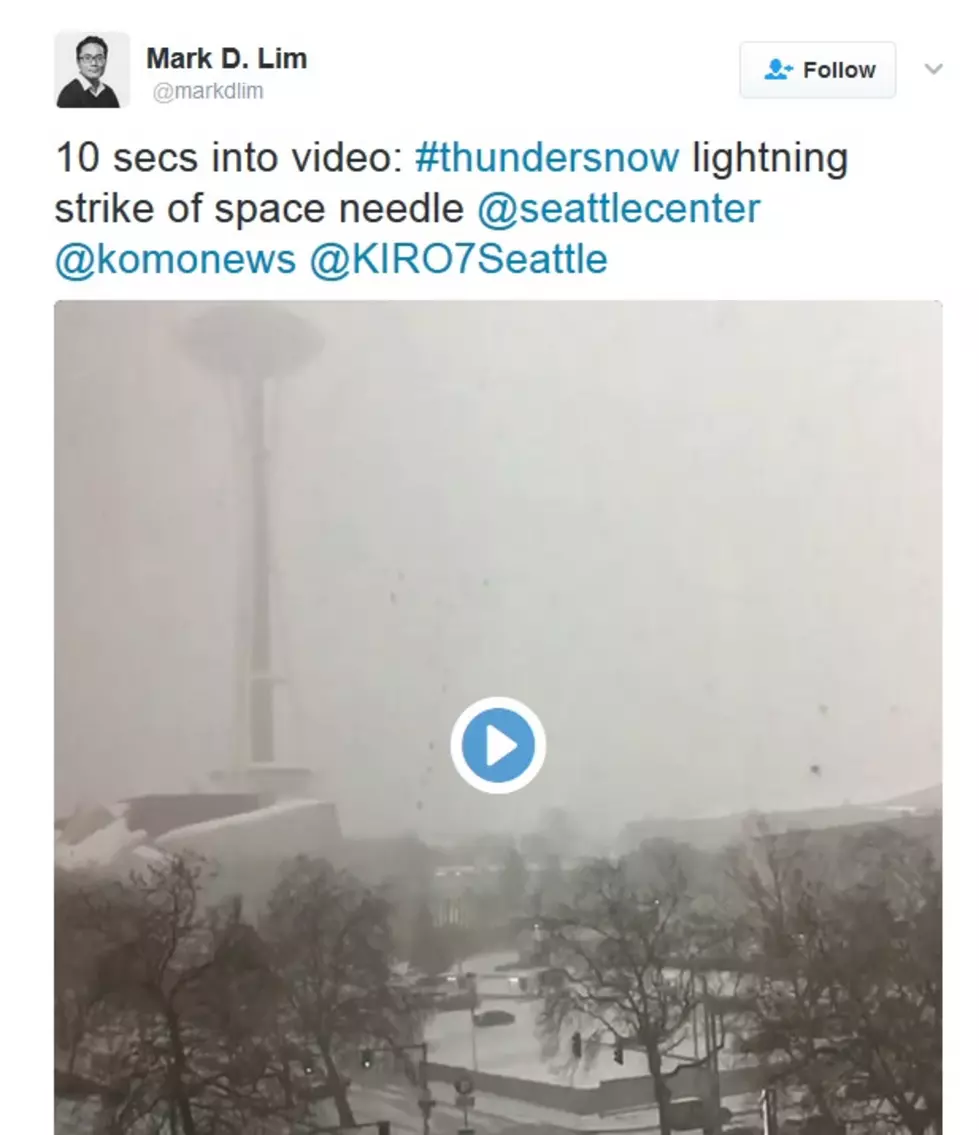 VIDEO: Space Needle Struck By Lightning