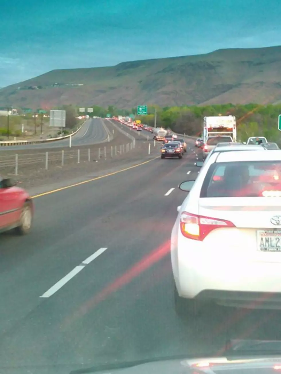 I-82 Accident Snarls Traffic Wednesday [VIDEO]