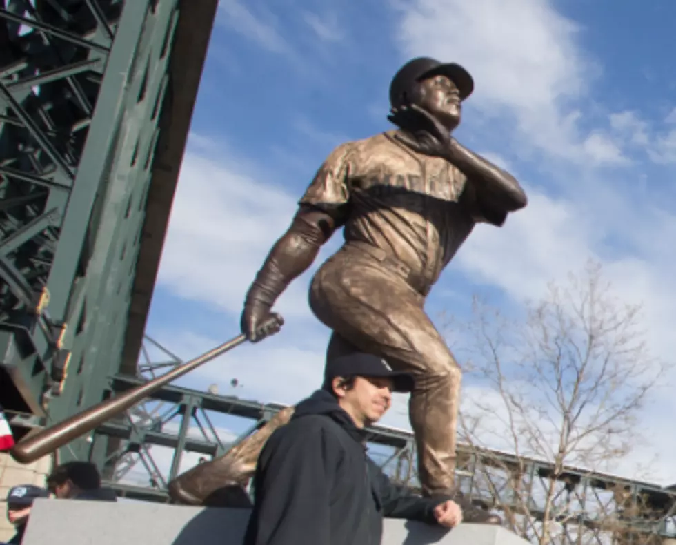 Man Who Vandalized Ken Griffey, Jr. Statue Caught On Tape  [VIDEO]