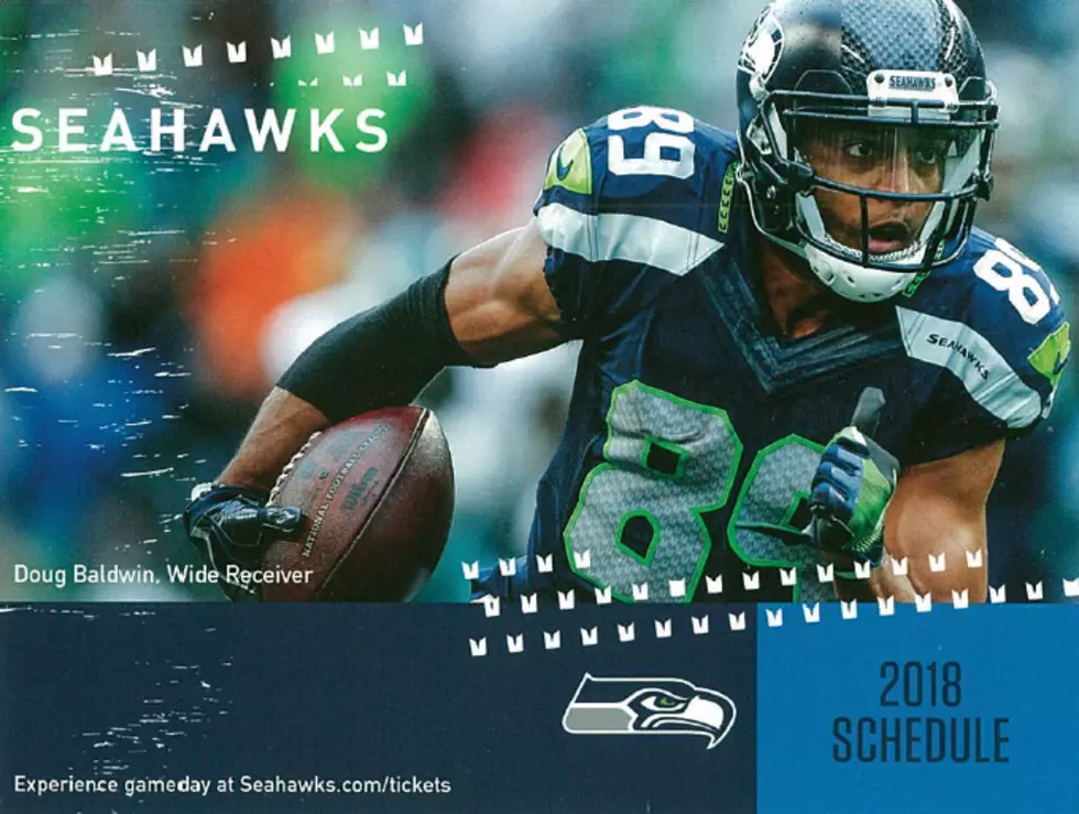 FREE 2018 Seahawks Pocket Schedules Available at Radio Station