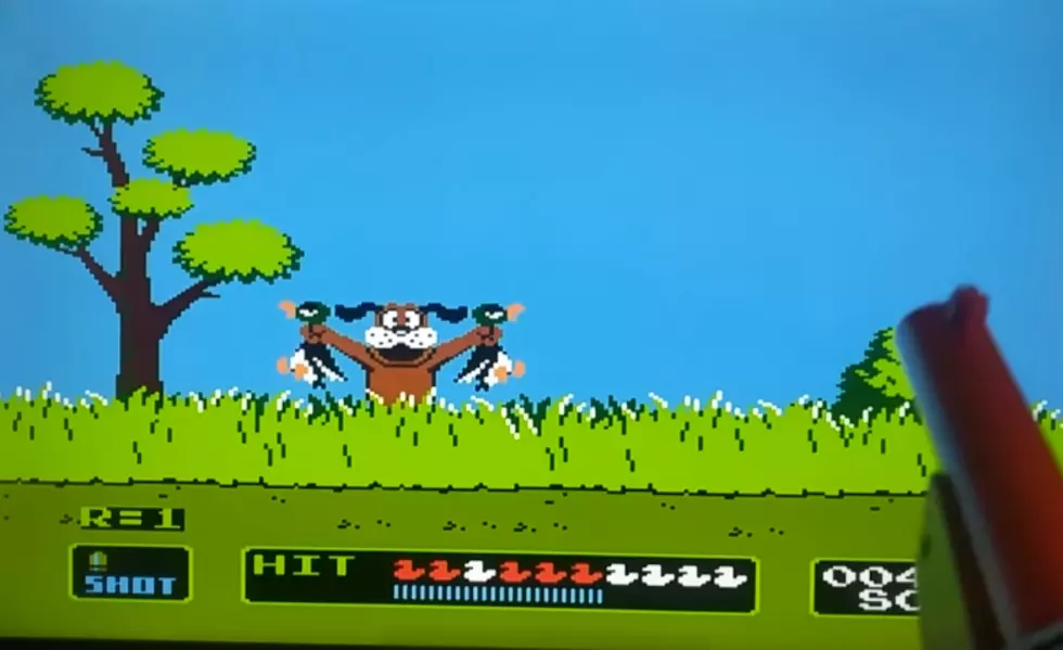Playing Duck Hunt on a Flat Screen TV Now Possible
