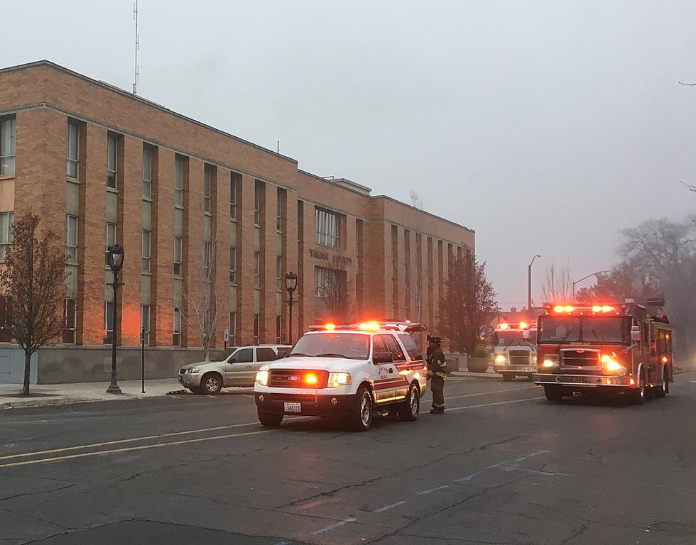 Yakima Courthouse Catches Fire [VIDEO]