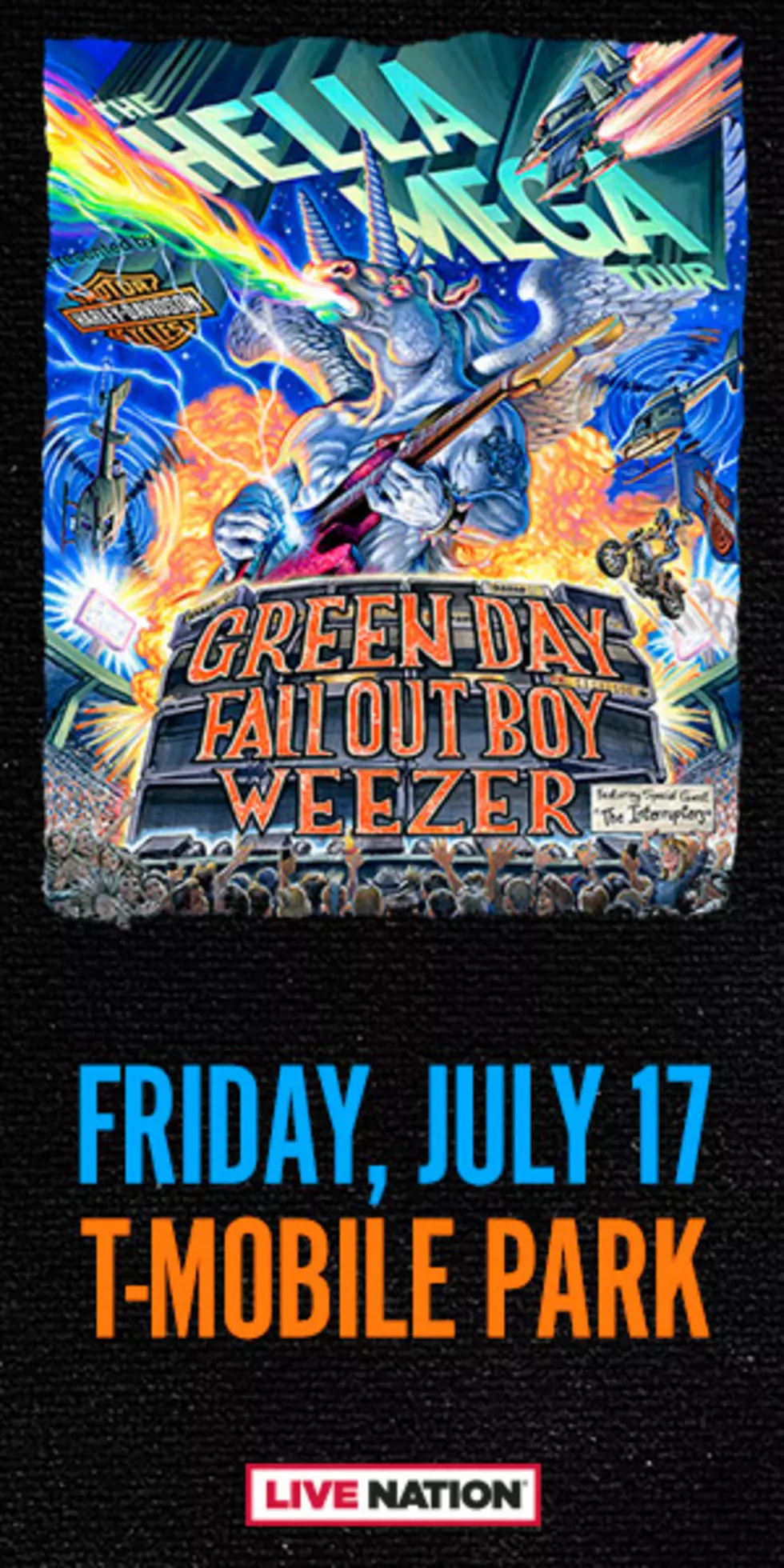 Green Day, Weezer & Fall Out Boy Announce Seattle Gig