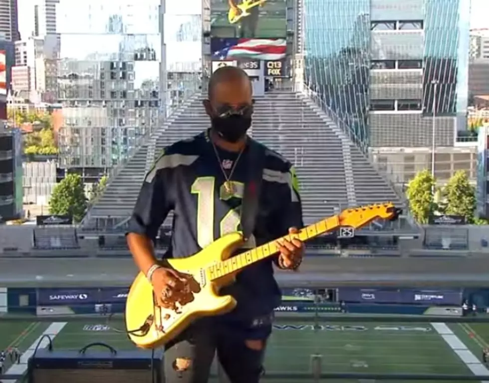 ICYMI: Seattle&#8217;s Ayron Jones Rocks National Anthem on SNF [VIDEO]