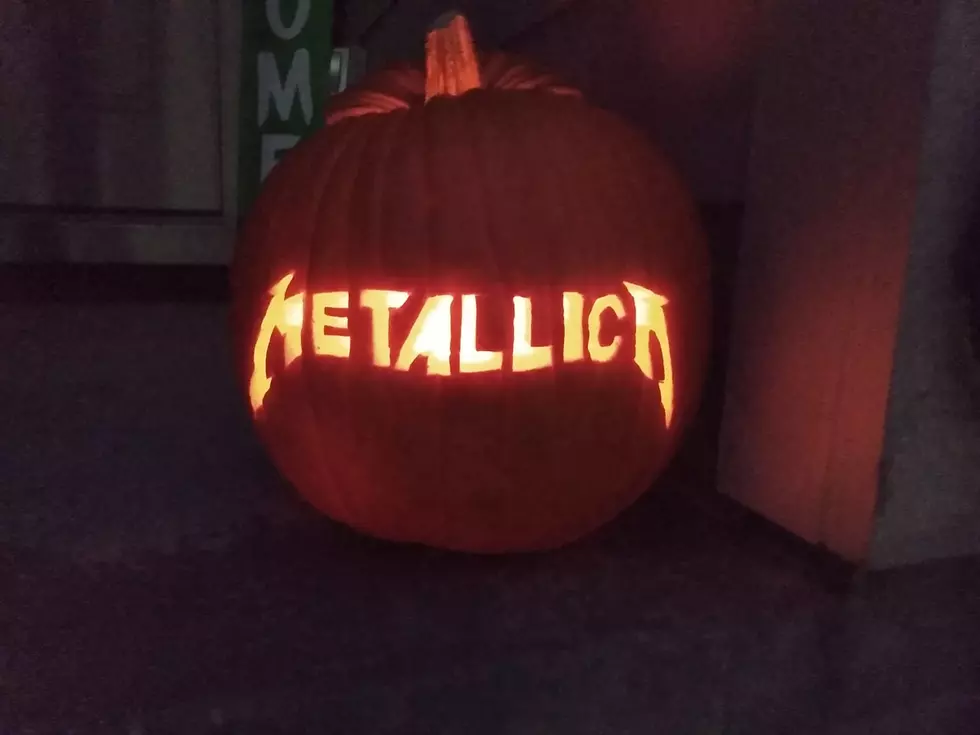 My Son Made a Metallica Pumpkin&#8230; Rock-&#8216;O-Latern?  [PHOTOS]