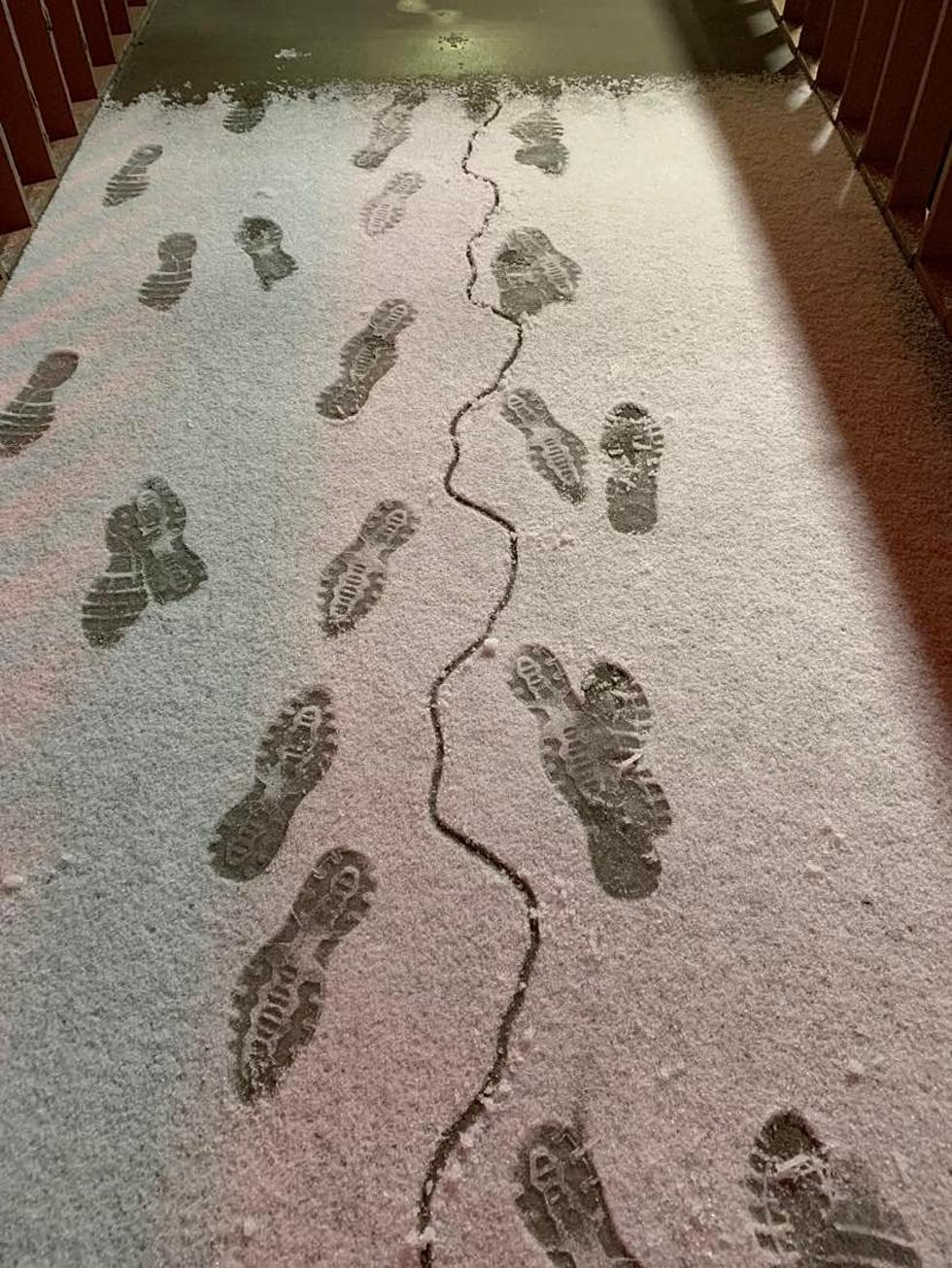 HUMOR: Pantsless Man Not Phased By Early Snow