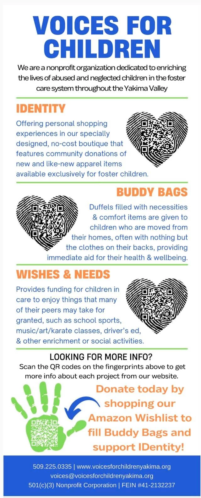 Flyer used with permission by Jennica Corry