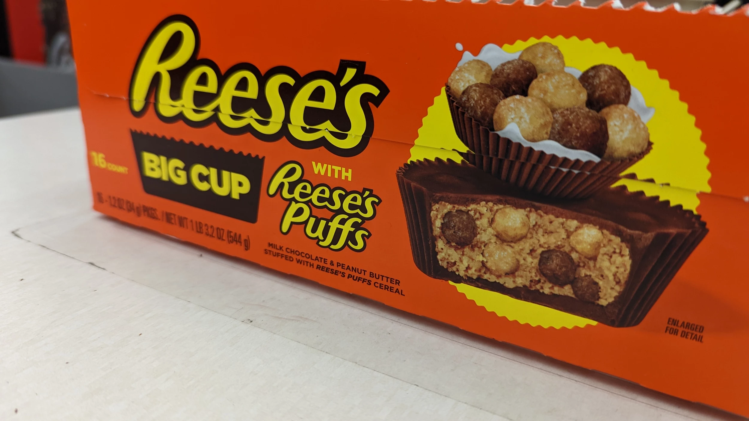 Whoevers Brilliant Idea it Was to Put Reeses Puffs in a Peanut Butter Cup, Thank
