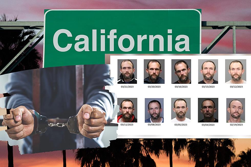 What? California Man Arrested 10 Times In 1 Month!