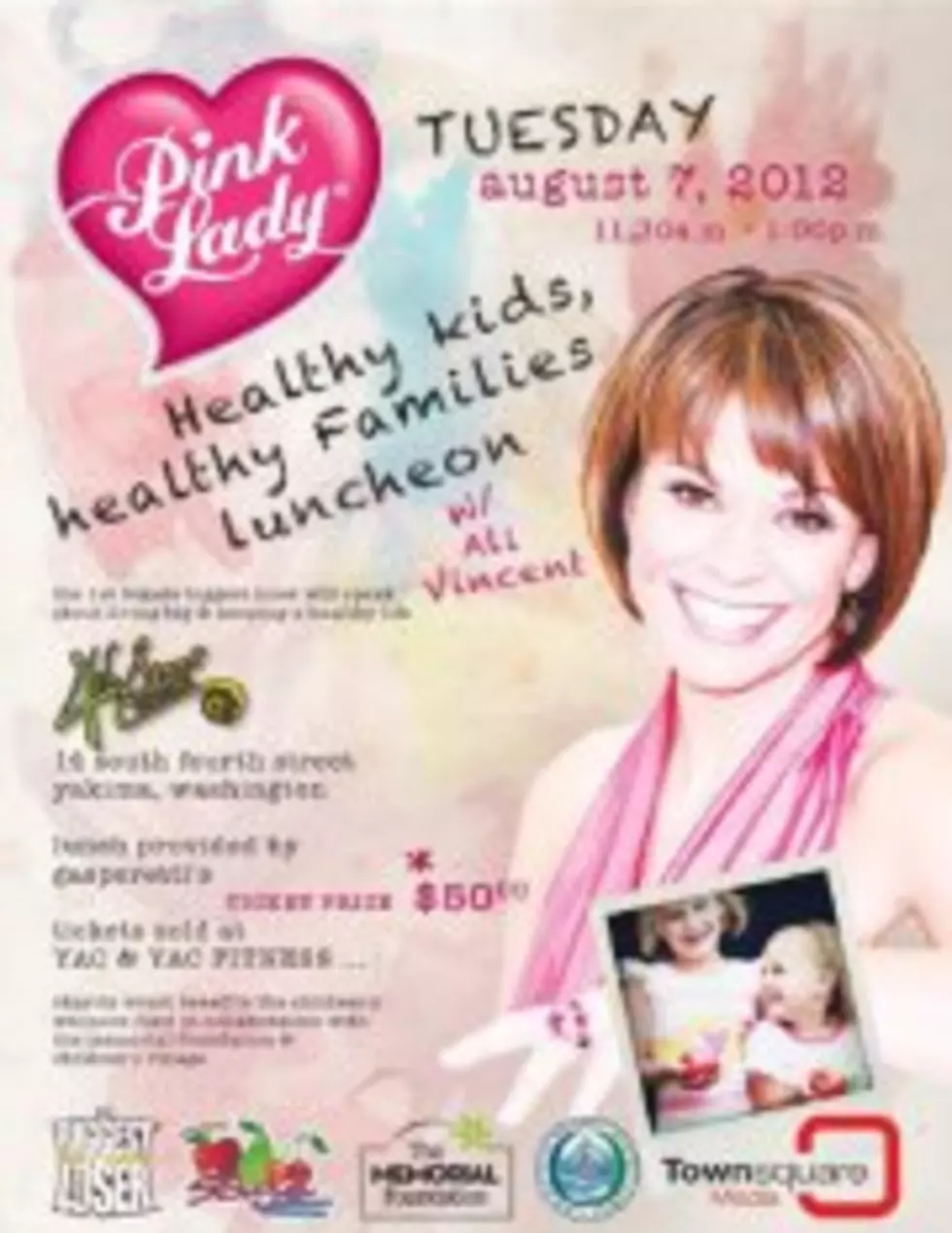 Healthy Kids Healthy Families Luncheon w/Ali Vincent