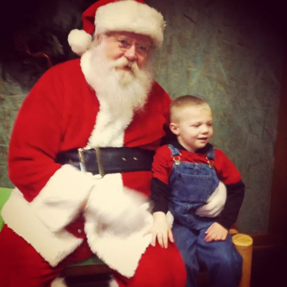 My Autistic Son Spends a Magical Moment with Santa