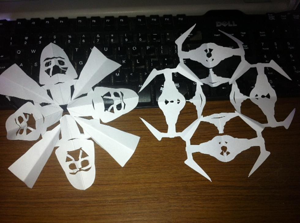 The Force is Strong With These ‘Star Wars’ Themed Paper Snowflakes