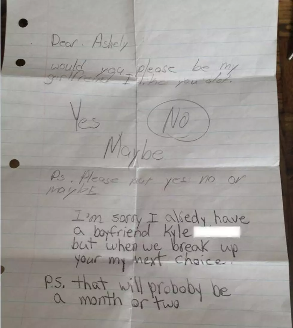 Adorable Elementary School Note Answers Boy’s Request to Be Girlfriend