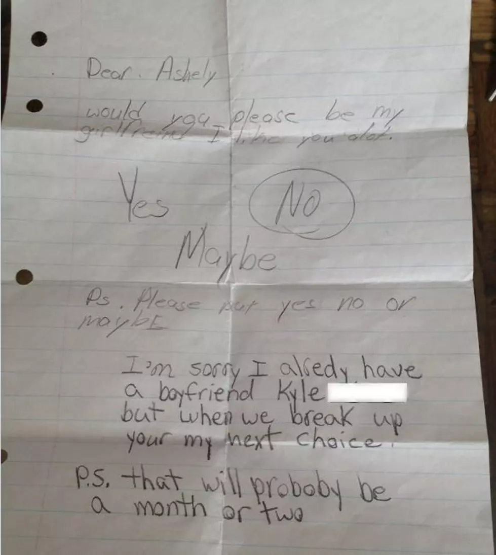 Adorable Elementary School Note Answers Boy&#8217;s Request to Be Girlfriend