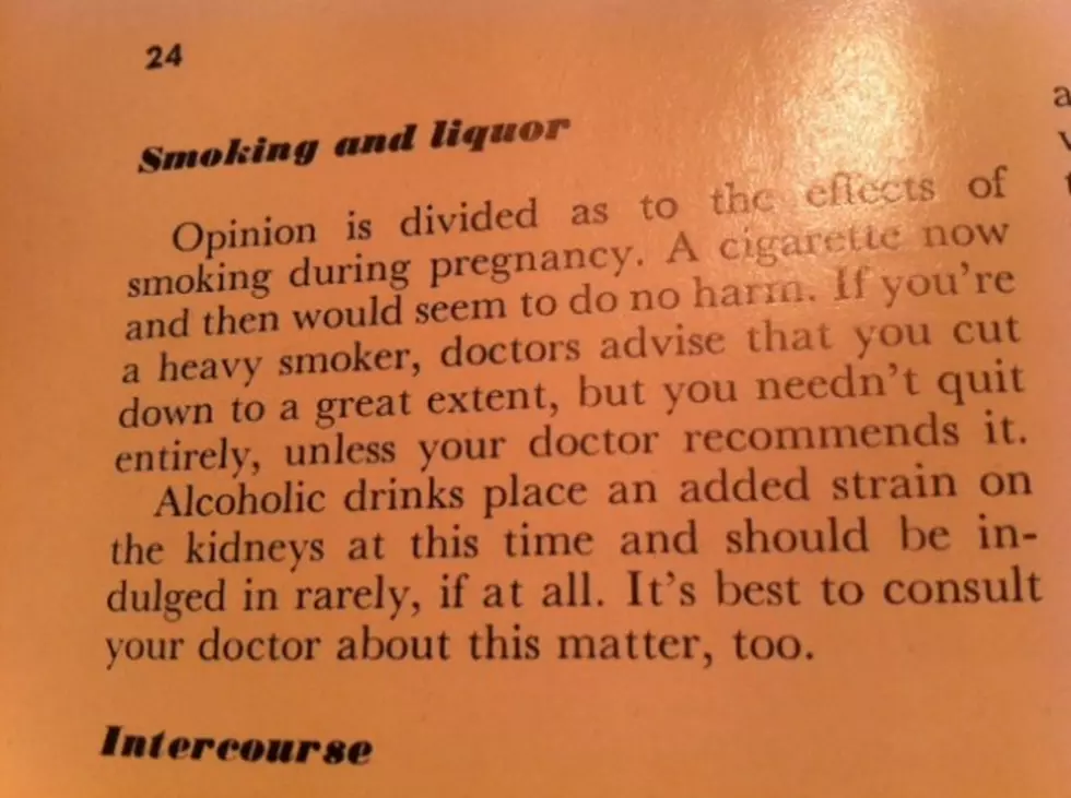 Smoking Seem To Do Your Baby No Harm According to 1951 Better Homes and Garden Baby Book