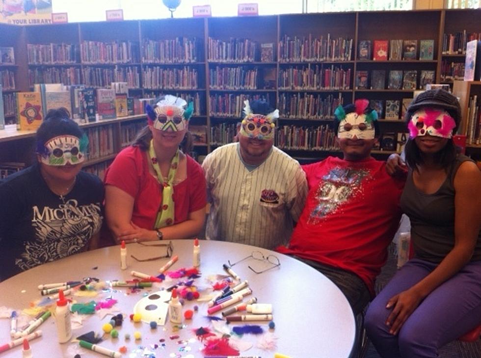 Making Masks at the Yakima Library