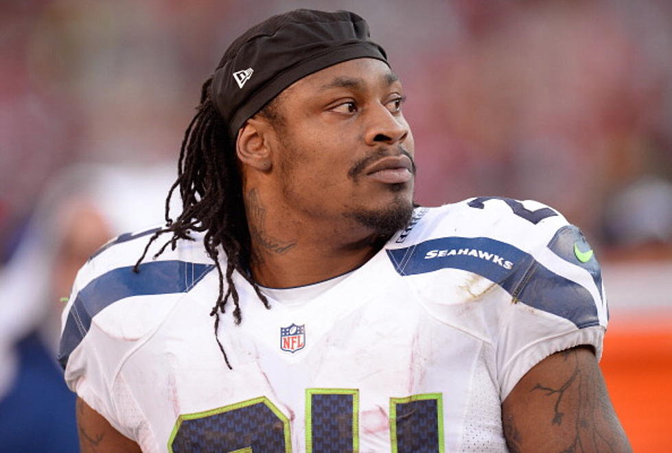 Marshawn Lynch Wants You To Know that He’s Just There so He Won’t Get Fined at Super Bowl 2015 Press Conference