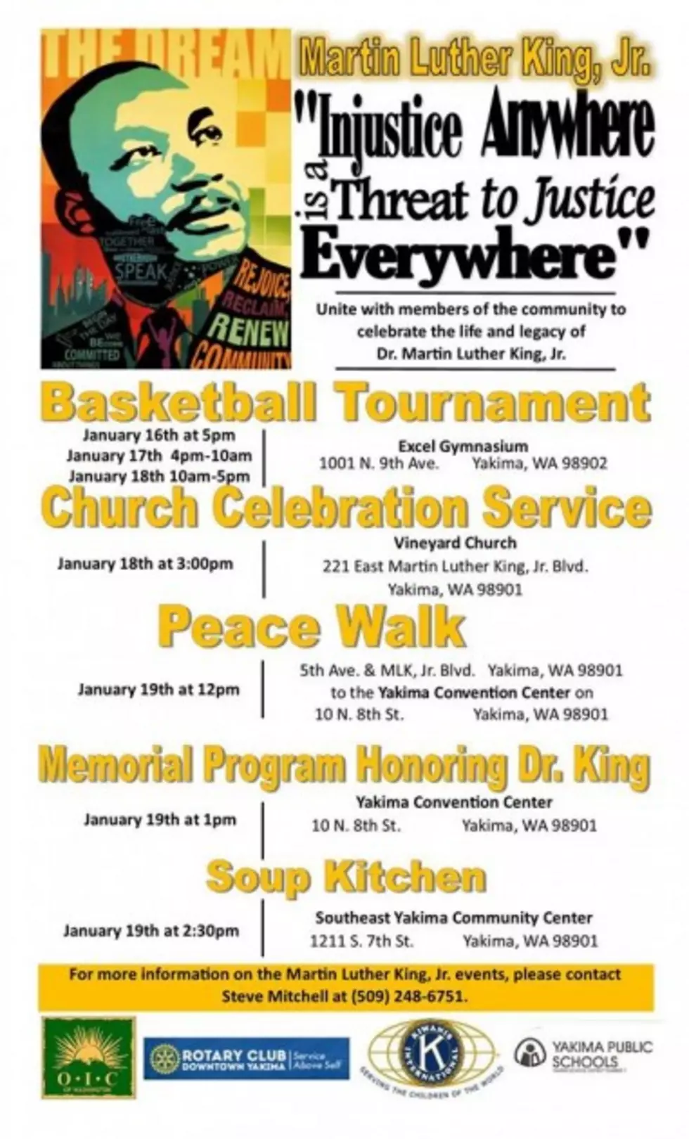 Here Is Info About The MLK Day Peace Walk &#038; Soup Kitchen