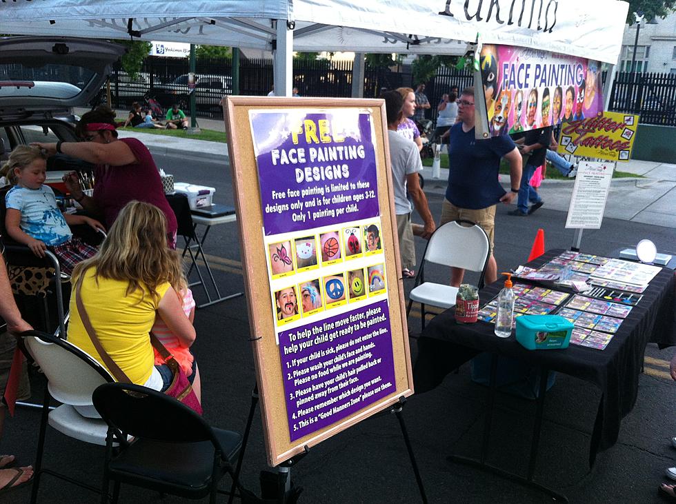 Free Face Painting and Kids Activities Each Thursday at Downtown Summer Nights