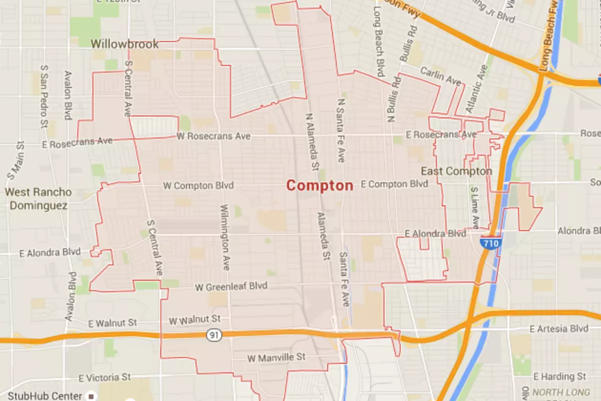 Compton City Map