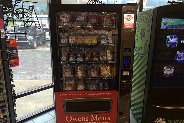 Washington State is Proud to Have Meat and Jerky Vending Machines
