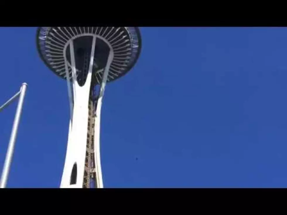 Why Was There A Man Seen Rappelling Down The Space Needle Yesterday? [VIDEO]