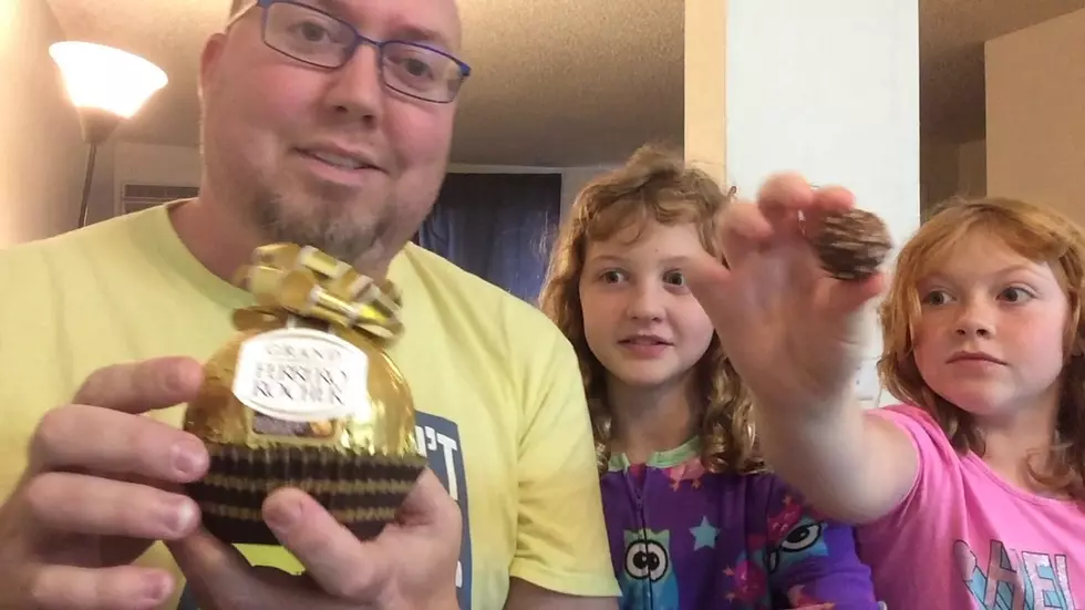 Trying the Grand Ferrero Rocher Chocolate [VIDEO]