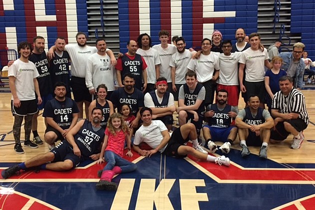IKE Staff Defeats Students in Charity Basketball Game 71-53
