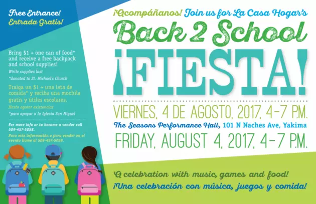 Back 2 School Fiesta Gives Bunches Of Free School Supplies Today 4PM-7PM