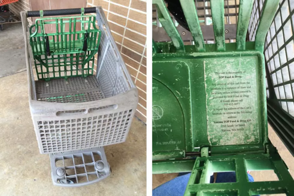 Old Top Foods Grocery Cart Found in West Virginia