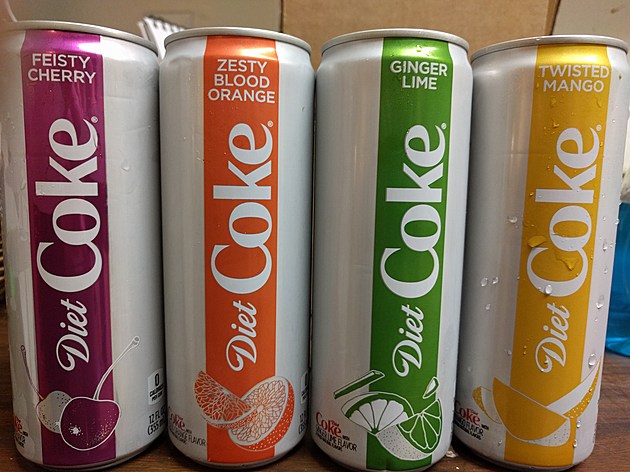 Four New Flavors of Diet Coke Ranked