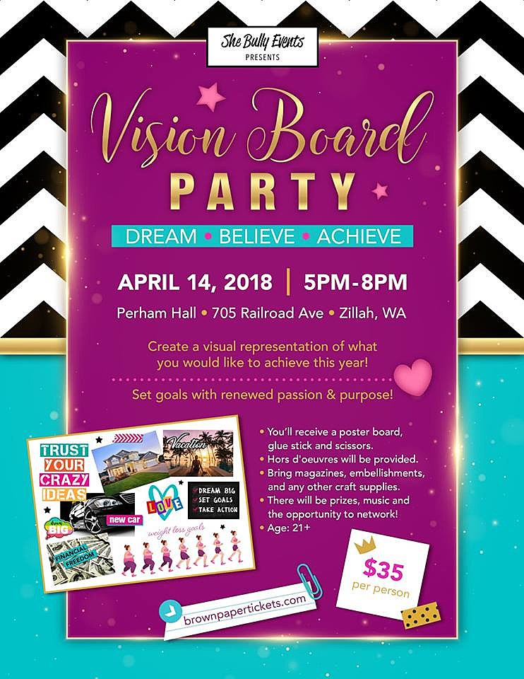 Vision Board Party in Zillah Is About Making Dreams Come True