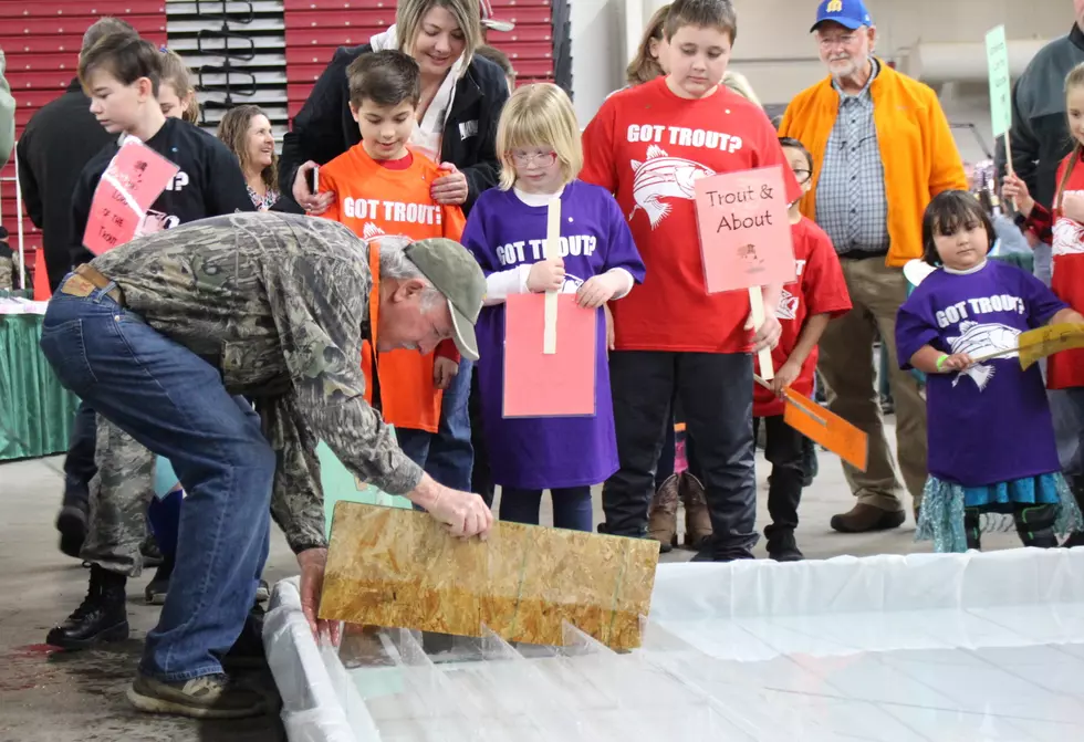 Trout Races at the 31st Annual Sportsman Show Feb 14-16