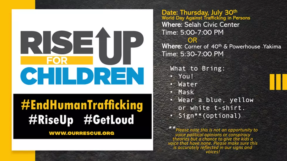 Thursday July 30th is World Day Against Trafficking Persons