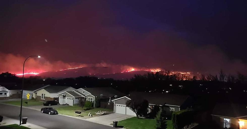 Ahtanum Ridge Fire Photo Galley Through the Yakima Valley