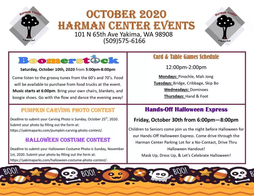 The Harman Center is Full of Events for October 2020