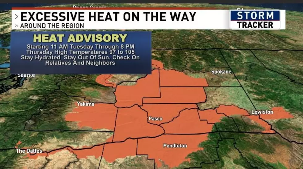 Heat Wave Possibly Reaching 105 Descends on Yakima Valley