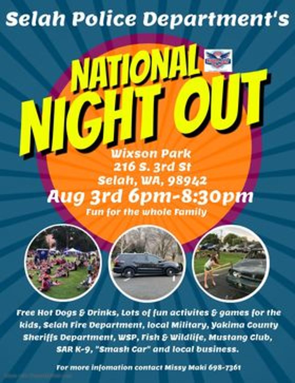 Free Food, Community and Fun Ahead for Selah&#8217;s National Night Out