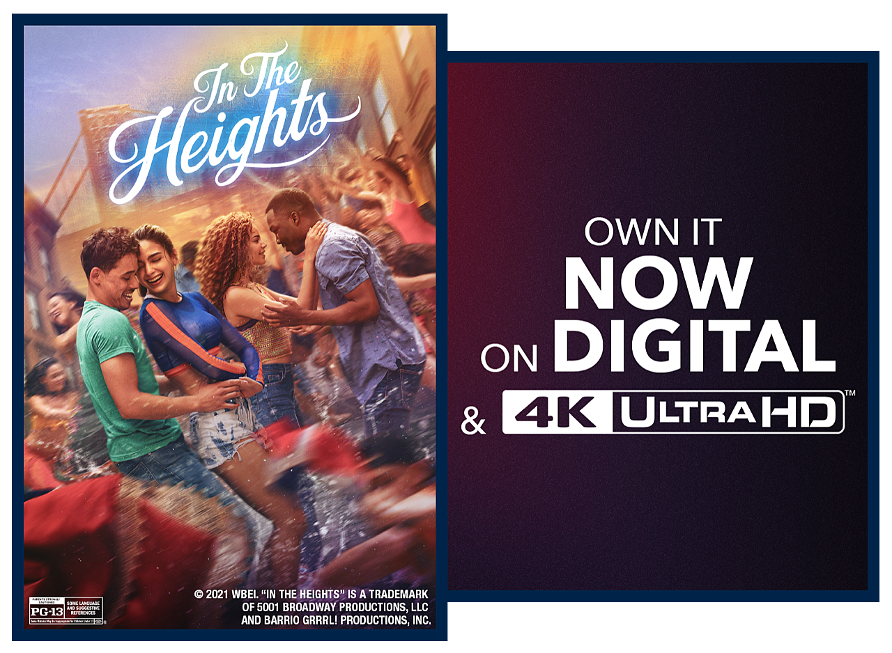 Own "In the Heights" on Digital Platforms Today! Who Wants One?