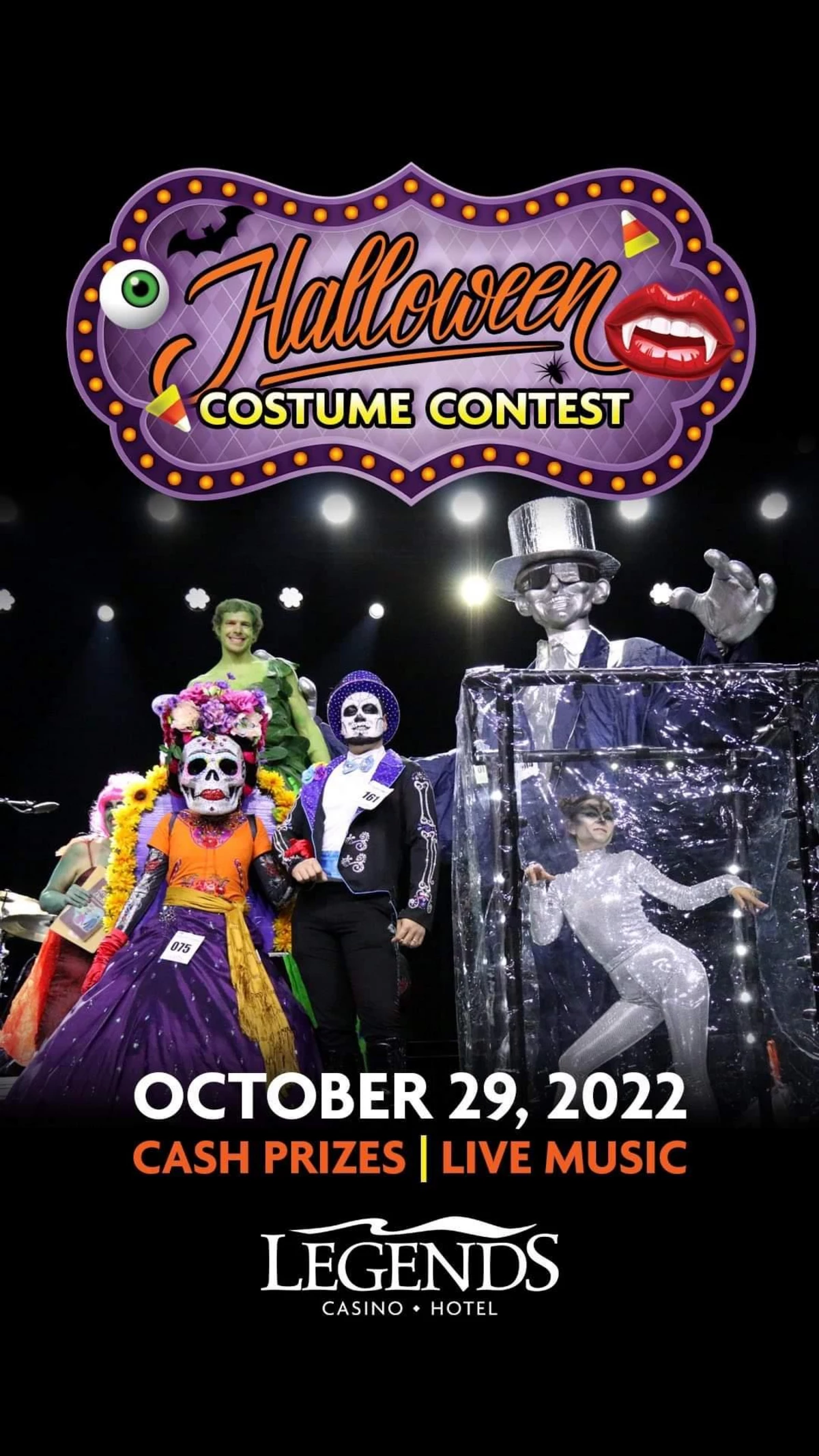 Join the Legends Casino Hotel Costume Contest 2022 with 5 Payouts