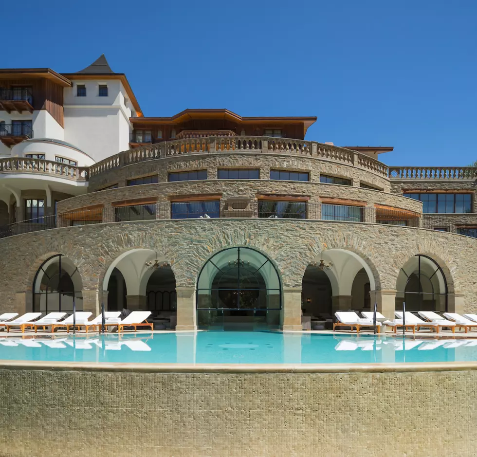 Posthotel Resort Pool Exterior View