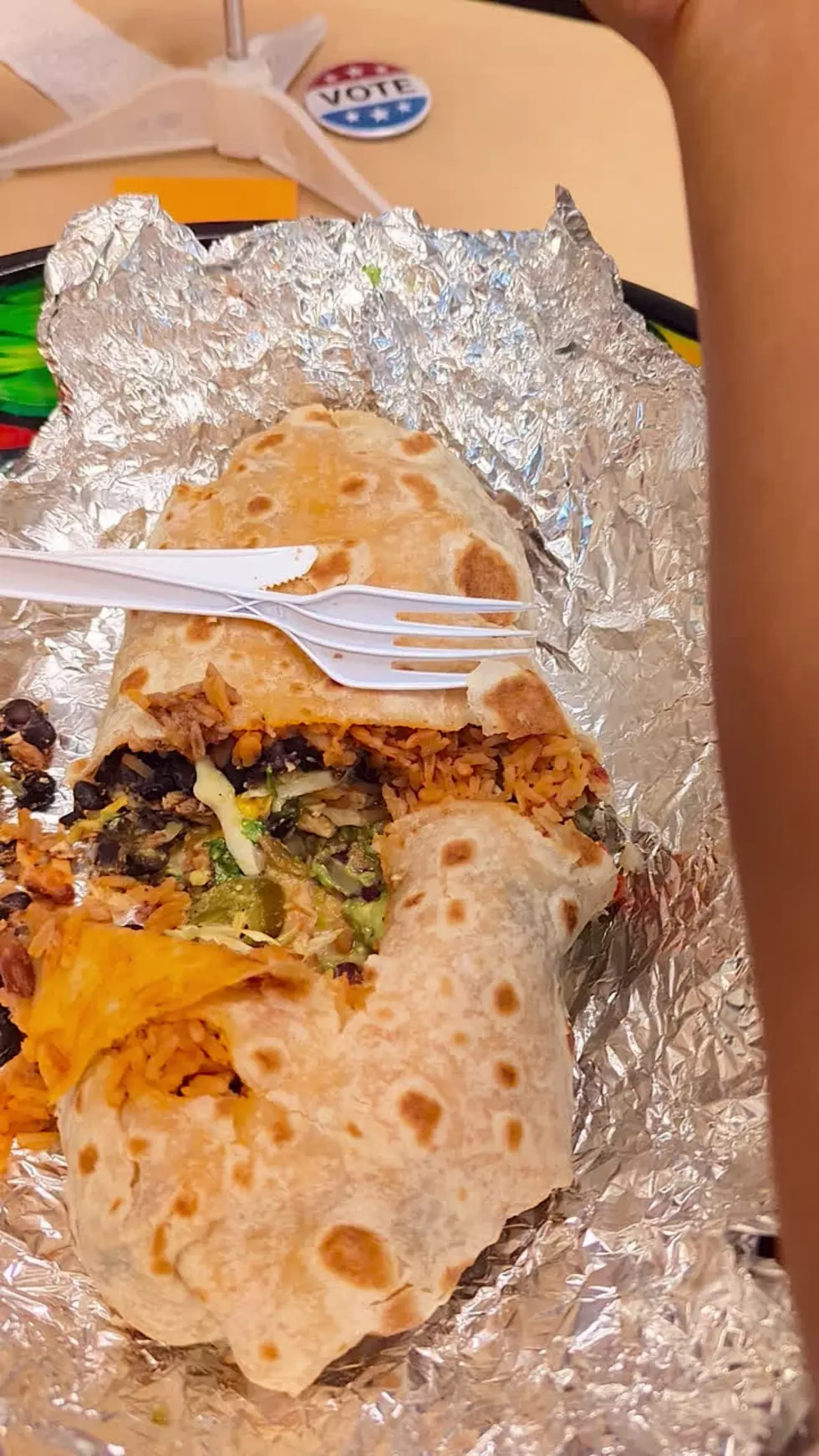 Yakima's Biggest Burrito Is As Big as my arm!