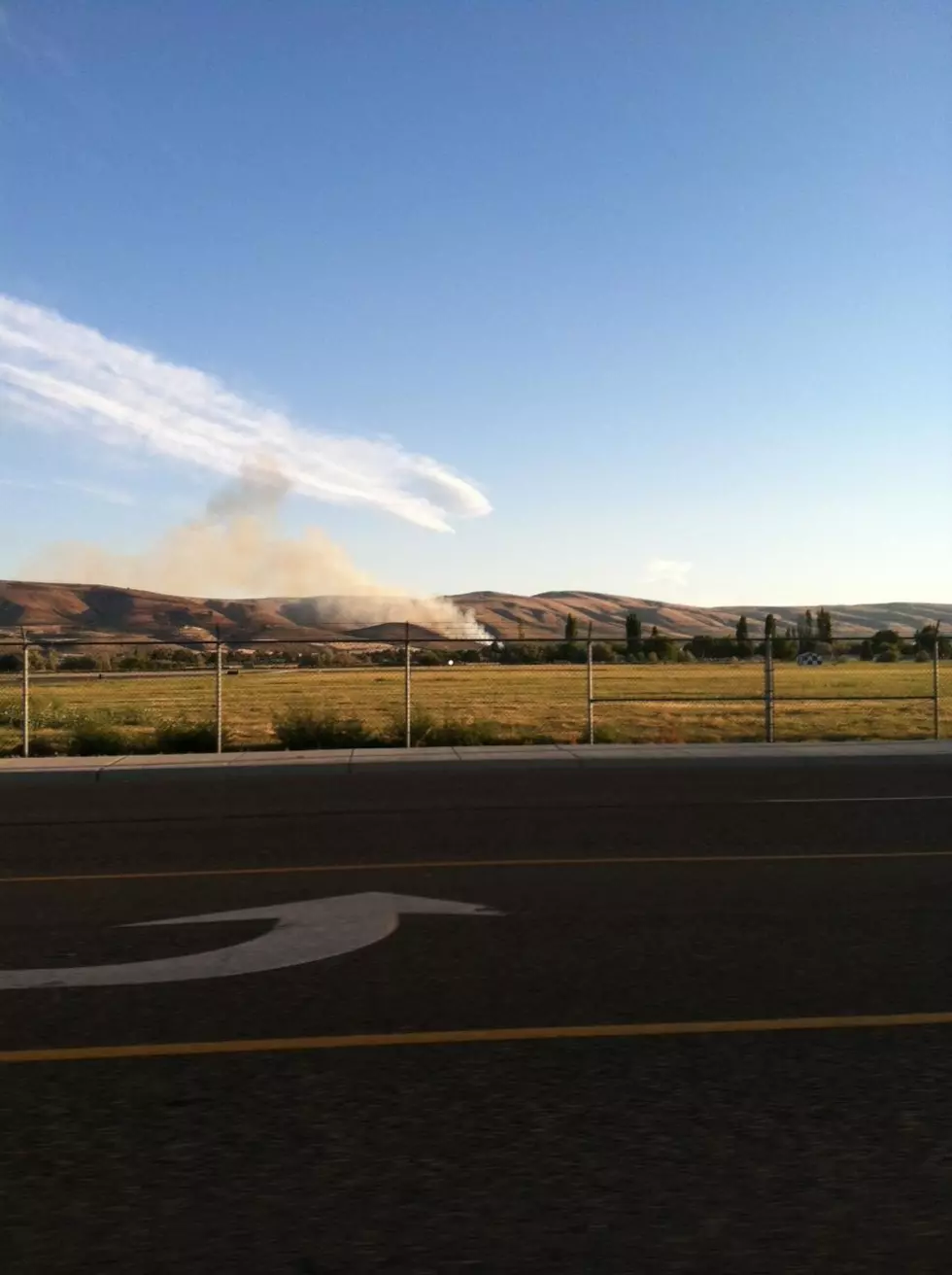 Wild Fire Starts on Ahtanum Hill