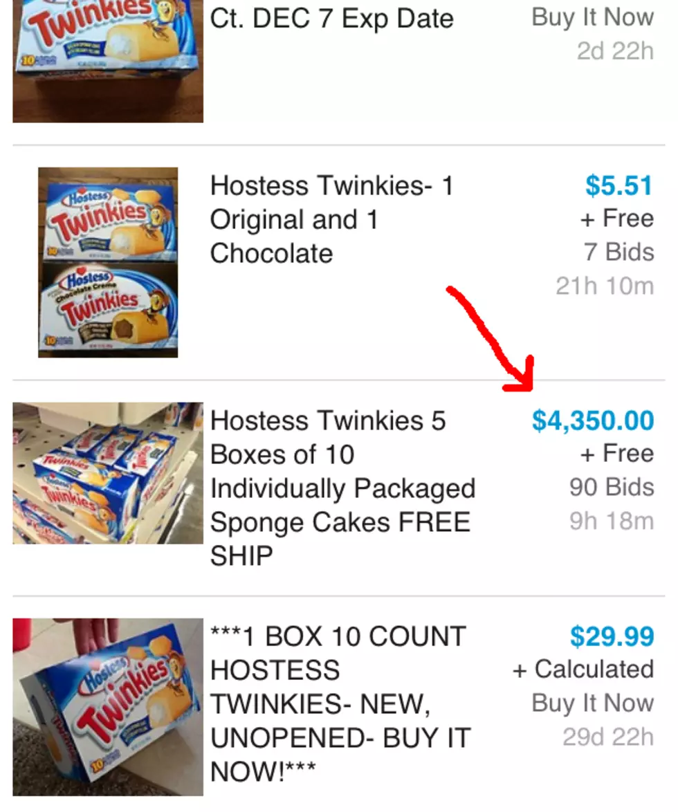 Twinkies Selling for THOUSANDS of Dollars on eBay!