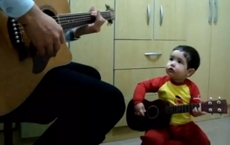 A Two-Year-Old Sings The Beatles’ “Don’t Let Me Down” With His Dad