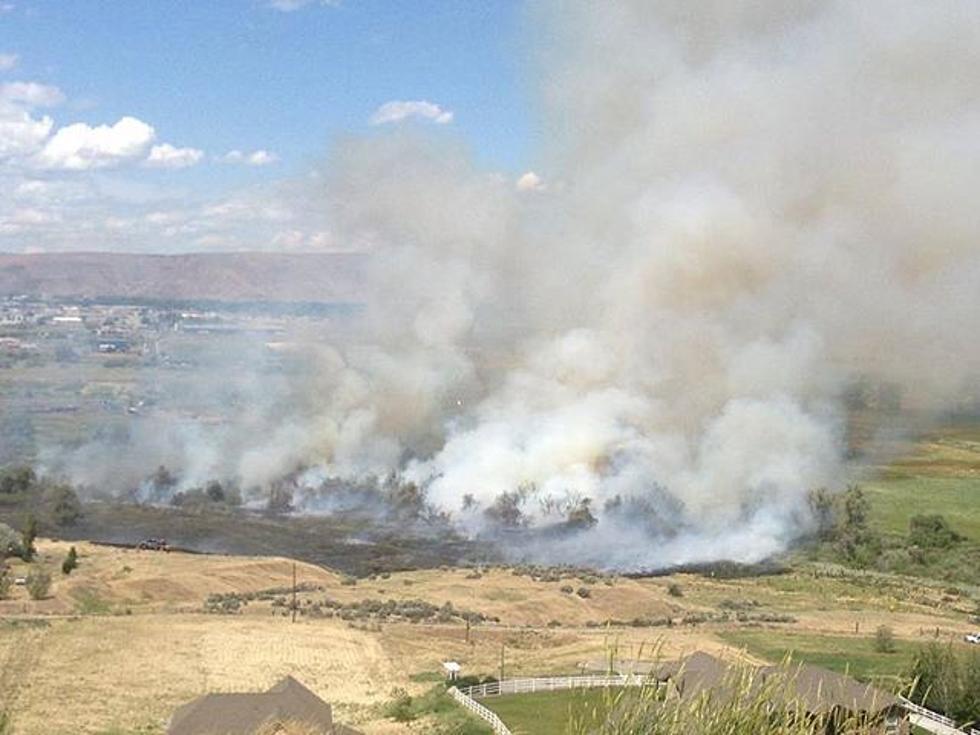Fire in Union Gap has Spread to 30 Acres and is Approaching La Salle School Property