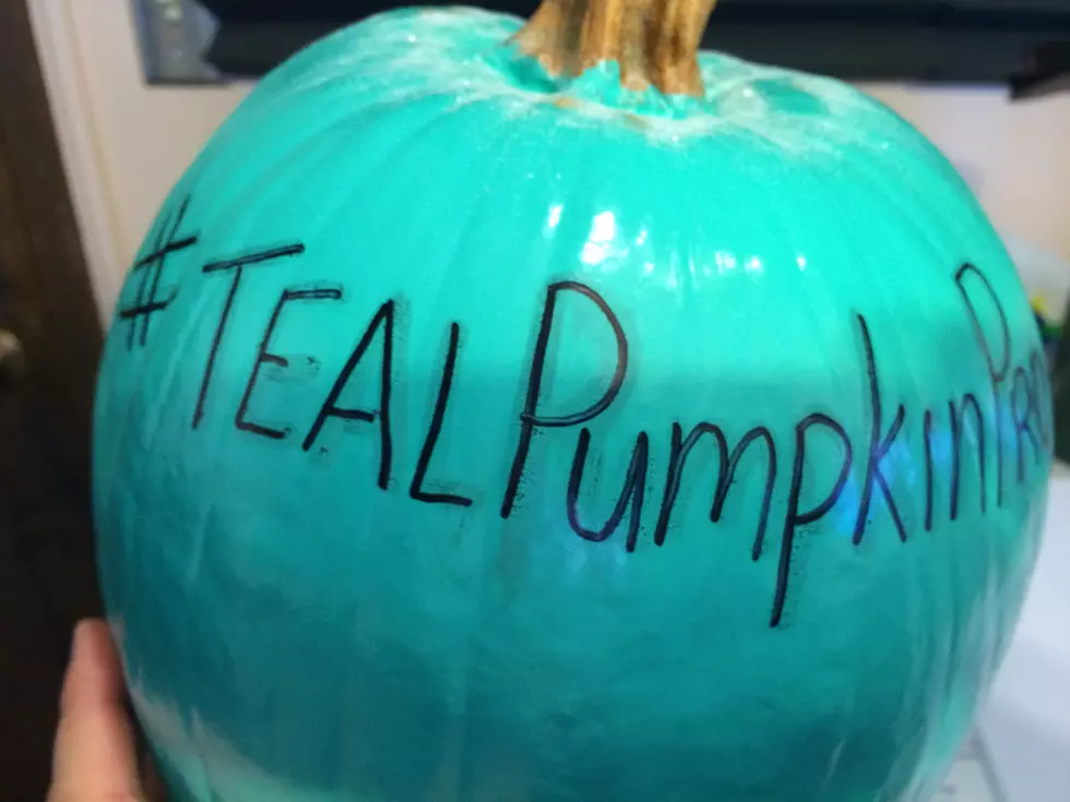 A Teal Pumpkin On Your Porch Could Save A Life!