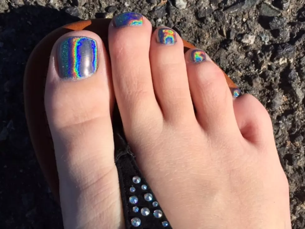 Show and Shine: New Chrome Polish Gives Toes Summer Sparkle